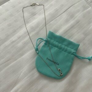 AUTHENTIC Tiffany & Co infinity necklace